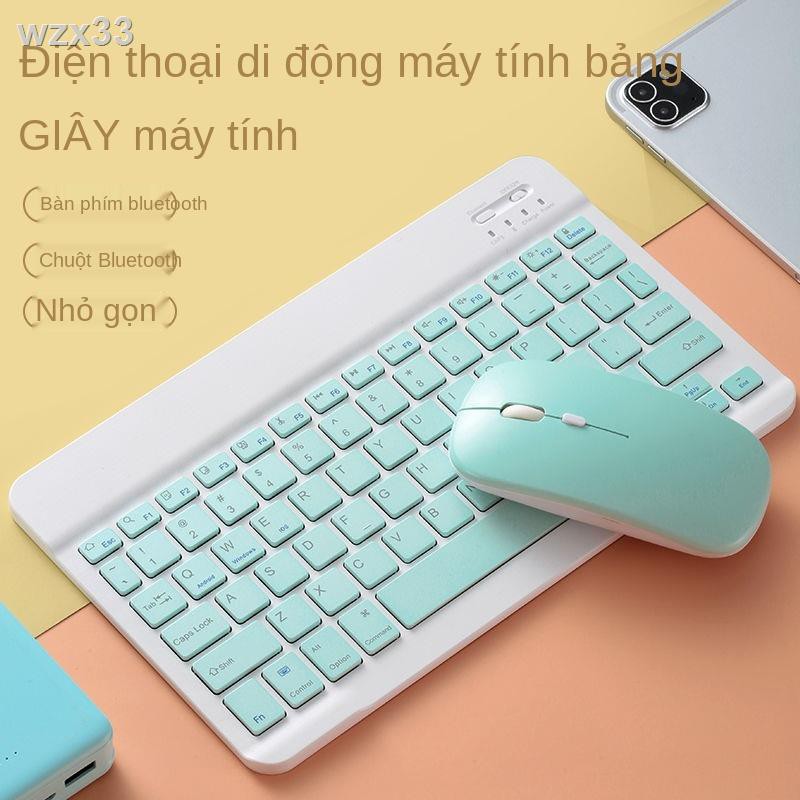 Không dây bàn phím bluetooth Apple ipad điện thoại di động Android ios Huawei tablet pro máy tính mỏng bộ chuột ngo