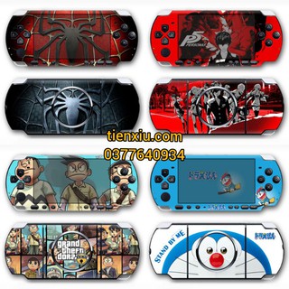 Dán Skin PSP3000 tổng hợp 10 mẫu (1) giao hình ngẫu nhiên