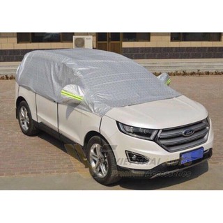 Bạt phủ nửa xe ô tô 5 CHỖ , 7 CHỖ  5D chất liệu lớp nhôm cách nhiệt