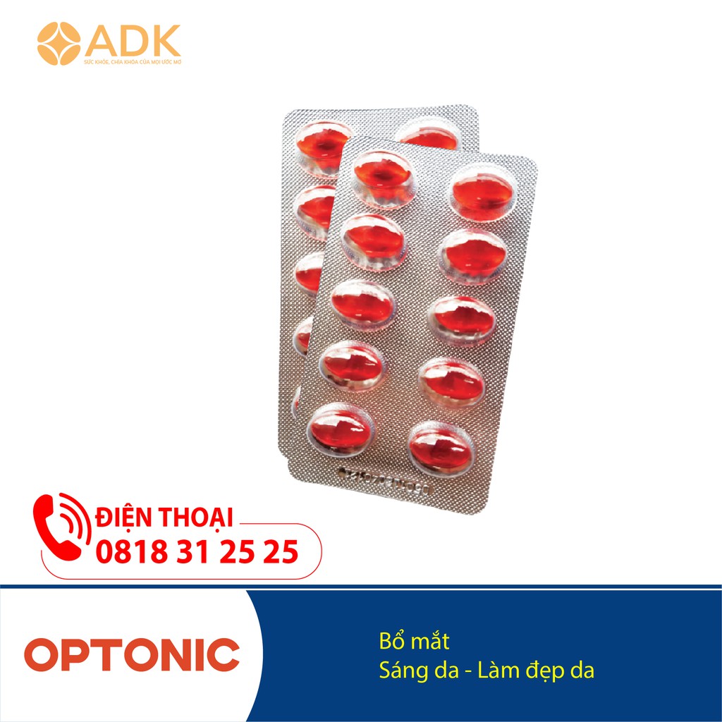OPTONIC – Dinh dưỡng giúp sáng mắt, đẹp da | Thế Giới Skin Care