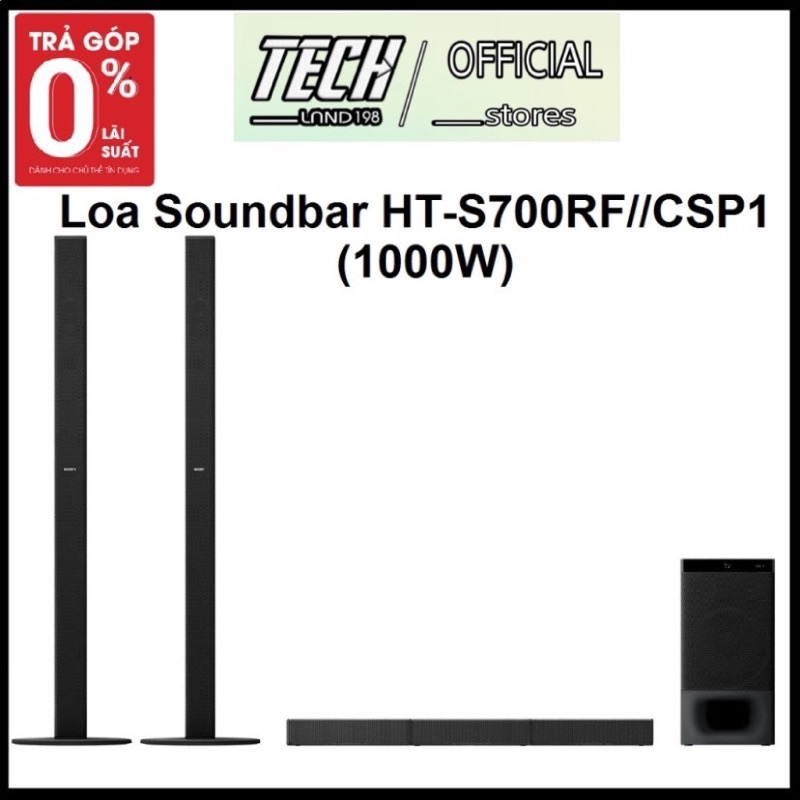 Loa Soundbar Sony 5.1 HT-S700RF - HÀNG CHÍNH HÃNG
