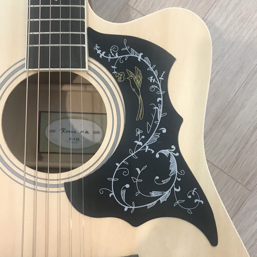 Miếng Dán Chống Xước Đàn Guitar Họa Tiết Trang Trí CAO CẤP TYTYmusic