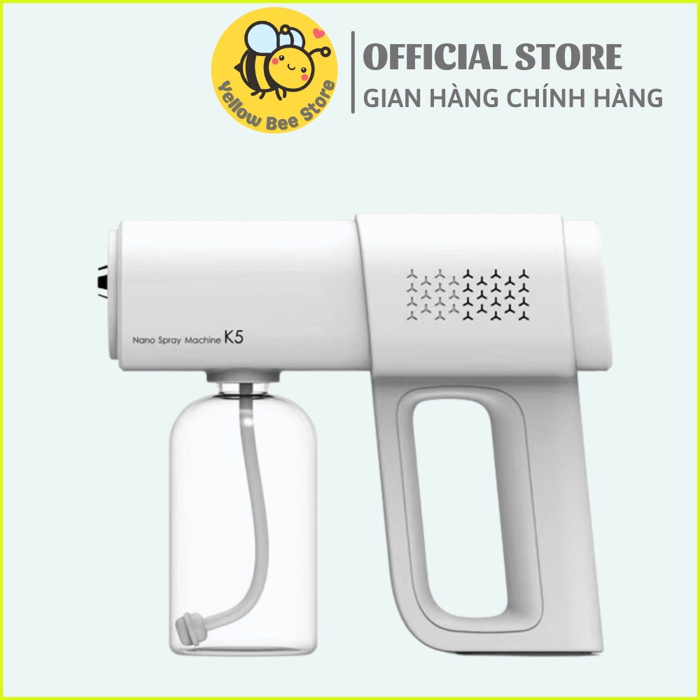 Bảo hành 12 tháng lỗi 1 đổi 1, Máy phun khử khuẩn nano,máy xịt cồn tự động cầm tay K5, công nghệ nano nhật bản