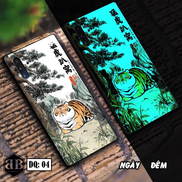 Ốp lưng kính Dạ Quang Samsung Galaxy Note 10 Plus phát sáng trong đêm nam tính