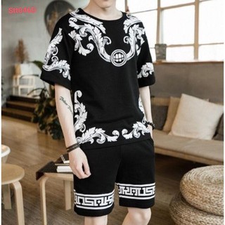 Set bộ thể thao nam in họa tiết lạ sbtt_006