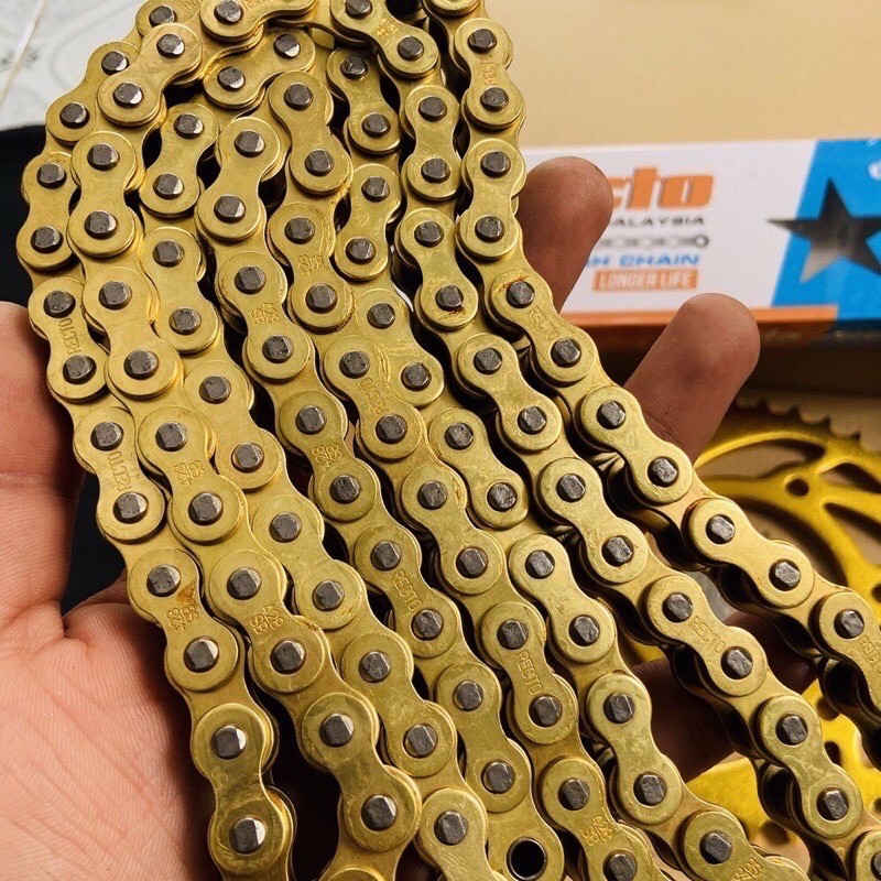 Sên Vàng Recto 124-132 mắt cho mọi dòng xe