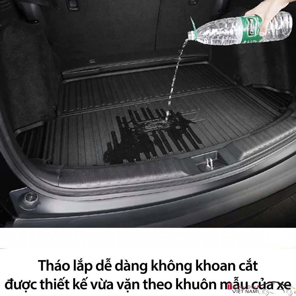 Lót cốp nhựa dẻo Ô tô chống nước, đàn hồi cao cấp ( đủ tất cả các đời xe ) - Trung Đức VN