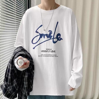 Áo Dài Tay Longsleeves Oversize SMILE, JACKLANE , Áo thun dài tay Unisex Jack Lane nam nữ dáng xuông