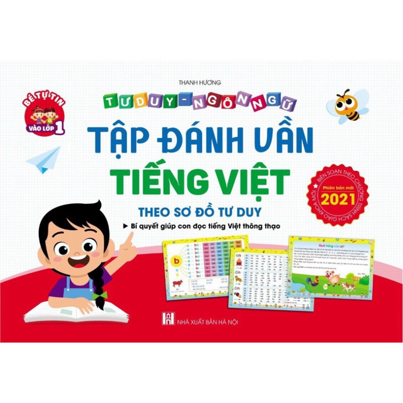 [Mã LIFEBOOK2 giảm 10% đơn 0Đ] Tập Đánh Vần Tiếng Việt Cho Bé 4-6 tuổi (PB 2021) giúp trẻ tư duy ngôn ngữ