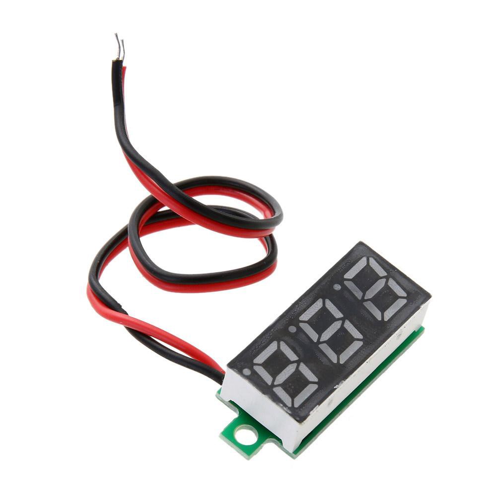 Đồng hồ đo điện áp kỹ thuật số mini 0.28inch DC 2.5V-30V LED
