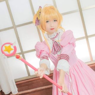 Set trang phục cosplay Kinomoto Sakura