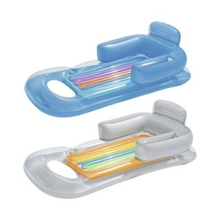 [Lzdjhyke2] BolehDeals Bể Bơi Phao Bơm Hơi Giường Nệm Không Khí Ghế Nước Di Động Lounger Có Giá Đỡ Uống