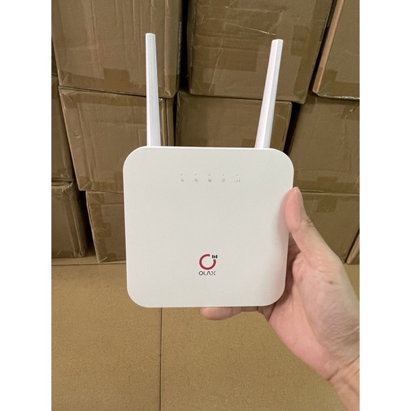 Bộ phát wifi 4G Olax Ax6 Pro B cắm điện ( có kèm Pin sạc sử dụng 12 tiếng)