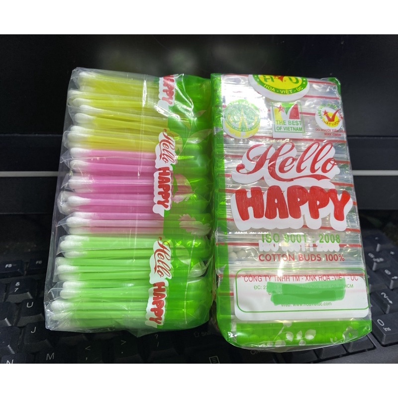 Lố 12 Bịch Bông Ráy tai ĐẦU LỚN, Siêu Rẻ, Hàng Viêt Nam