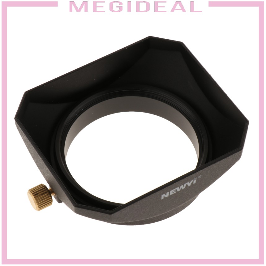 49mm DSLR Mirrorless Camera Lens Hood Square Protector Kit Accessory