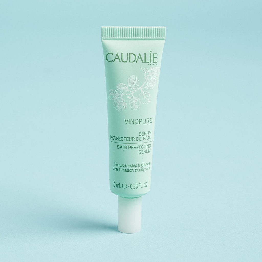 Serum Caudalie Vinopure Skin Perfecting Serum giảm dầu, thu nhỏ lỗ chân lông 10ml Mini