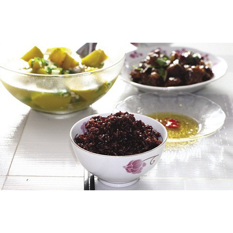 1kg Gạo Lứt Tím Than Hữu Cơ Sóc Trăng Vuông Tôm (Gạo Lứt Đen)- Ăn Kiêng, Phòng Bệnh, Giảm Cân, Thực Dưỡng – Nông Sản Quê | BigBuy360 - bigbuy360.vn