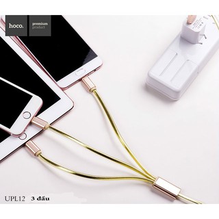 Cáp sạc Hoco 3 đầu