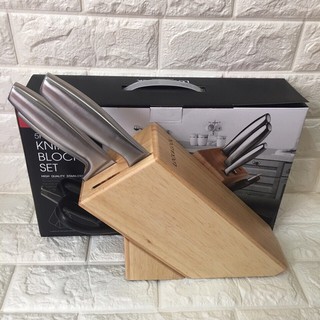 Bộ dao Lock&Lock 5 món cán bạc