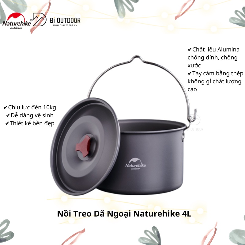 Nồi Treo Dã Ngoại Naturehike 4L NH17D021-G