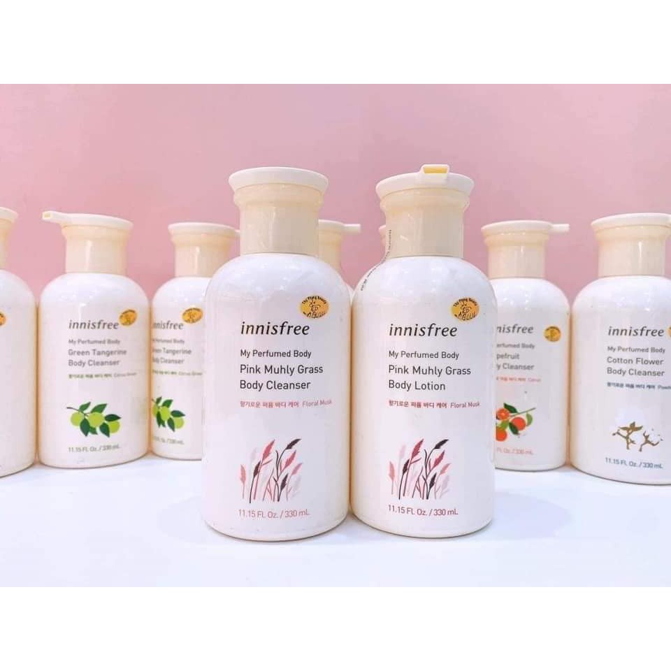 Sữa tắm hương nước hoa Innisfree My Perfumed Body - Body Cleanser 330ml