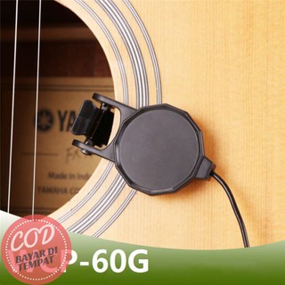 Mới Bộ Pickup Wcp-60g Jack 2.5m Cho Đàn Ghi Ta Cổ Điển / Ukulele