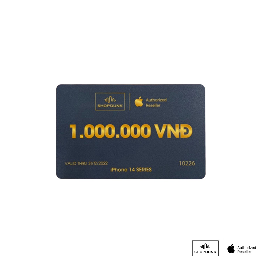 Voucher giảm giá 1 Triệu