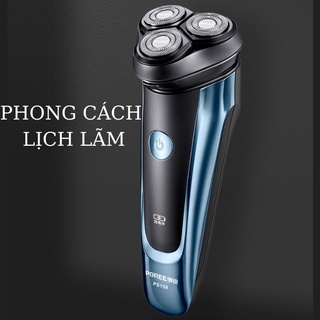 Máy Cạo Râu Khô - Máy Cạo Râu FYCO FS318 - PS158 Chống Nước & Chống kẹt Râu Thông Minh - Đầu Cạo 3 Lưỡi Dao