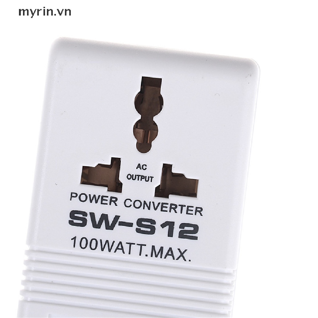 Phích Cắm Chuyển Đổi Công Suất 110v Sang 220v 100w Tiện Dụng Khi Đi Du Lịch