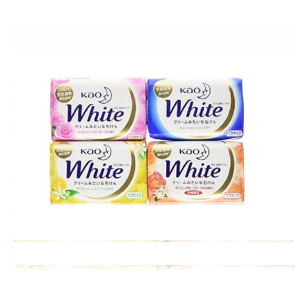 [CHÍNH HÃNG] Xà Phòng Tắm KAO WHITE (130G)_Nhiều bọt mịn _Giúp đánh bay nhanh chất bẩn trên da