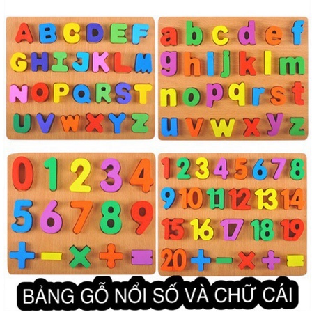 BẢNG GỖ NỔI CHỮ CÁI TIẾNG VIỆT,CHỮ SỐ CHO BÉ - ĐỒ CHƠI BẢNG CHỮ CÁI GỖ AN TOÀN CHO BÉ PHÁT TRIỂN NGÔN NGỮ