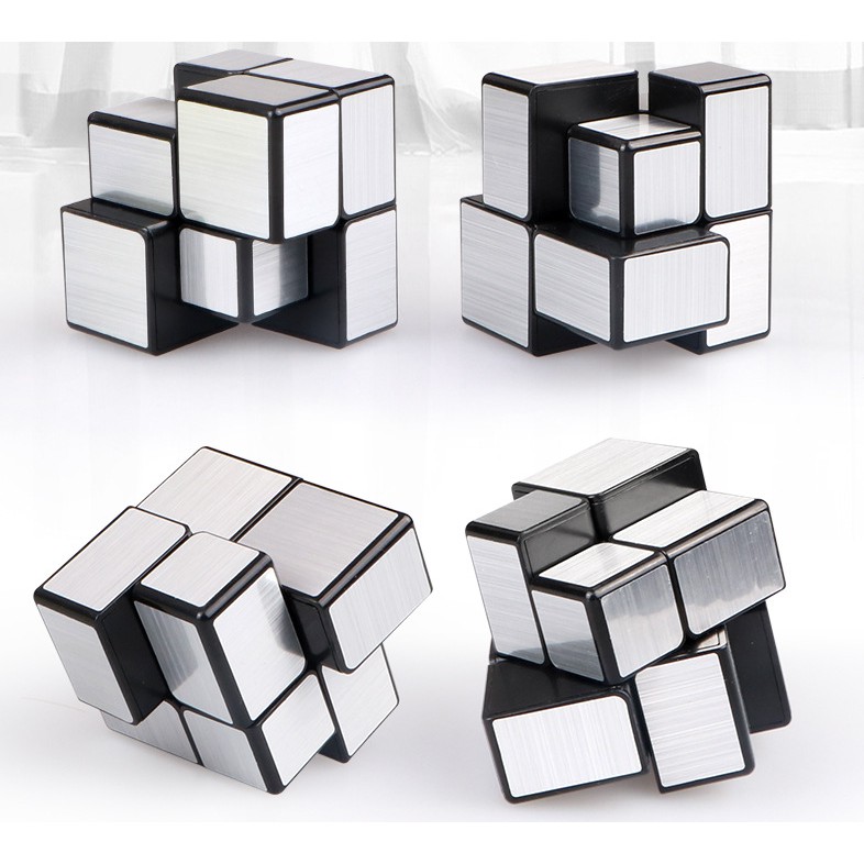 Rubik Biến Thể 222 QiYi Mirror Cube tráng gương