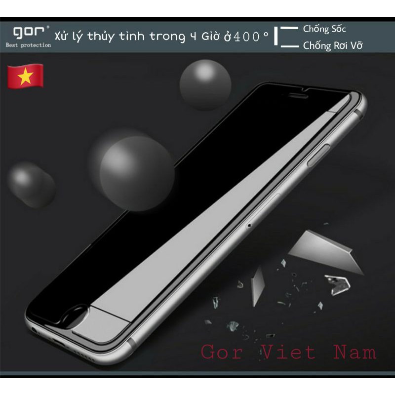 iPhone Xr / Xs / Xs Max Kính cường lực Gor 2,5D chính hãng , Bảo vệ điện thoại iphone