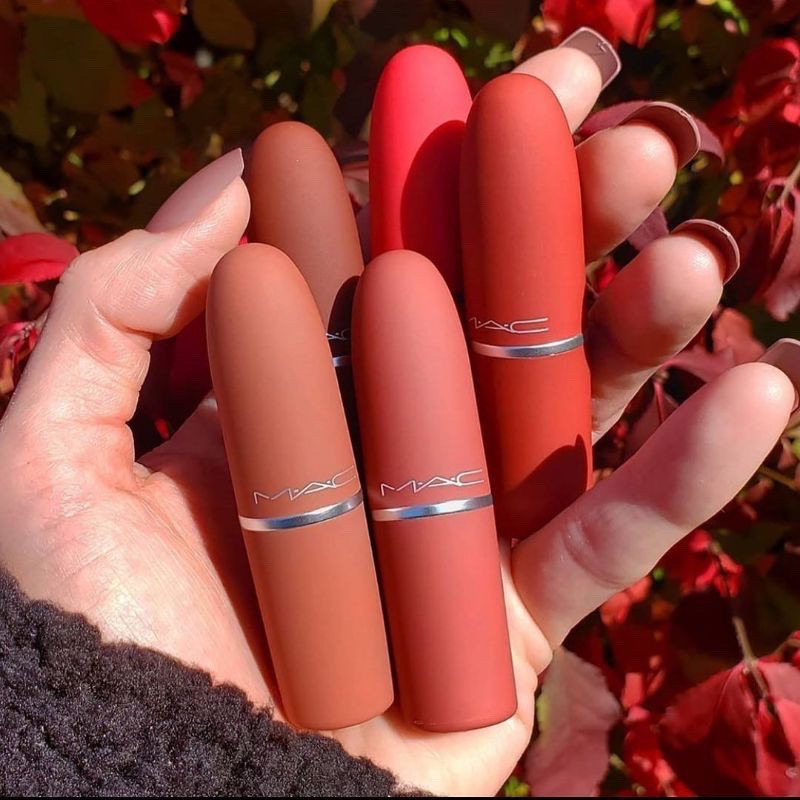 Son môi MAC Powder Kiss Lipstick 3g, Mac 316,314 (Phiên bản giới hạn 2021) | BigBuy360 - bigbuy360.vn