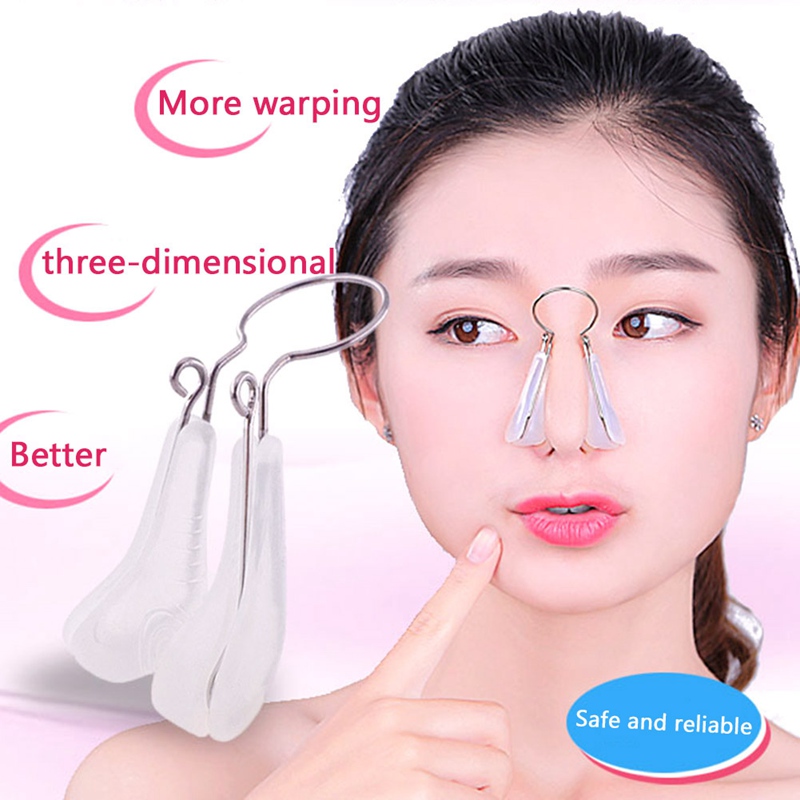 Kẹp hỗ trợ nâng mũi chất liệu silicon phong cách Nhật Bản tiện dụng