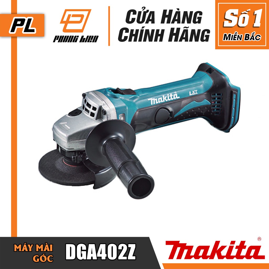 [Chính Hãng] Máy Mài Góc Dùng Pin Makita DGA402Z (18V-Không Pin Sạc)