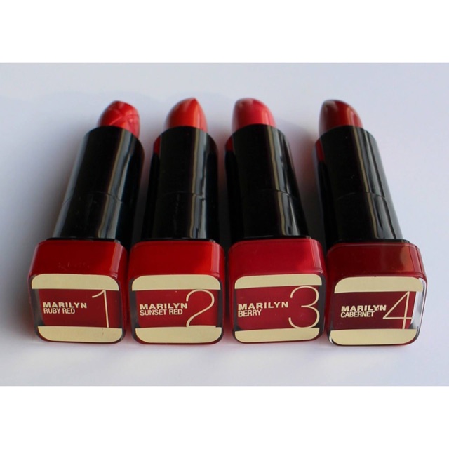 Max Factor Marilyn Monroe Lipstick Collection