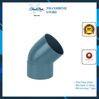 CHẾCH 60/ NỐI GÓC 45° PHI 60 - PVC NHỰA GIÁ TỐT