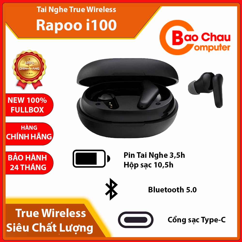 Tai nghe không dây Rapoo I100