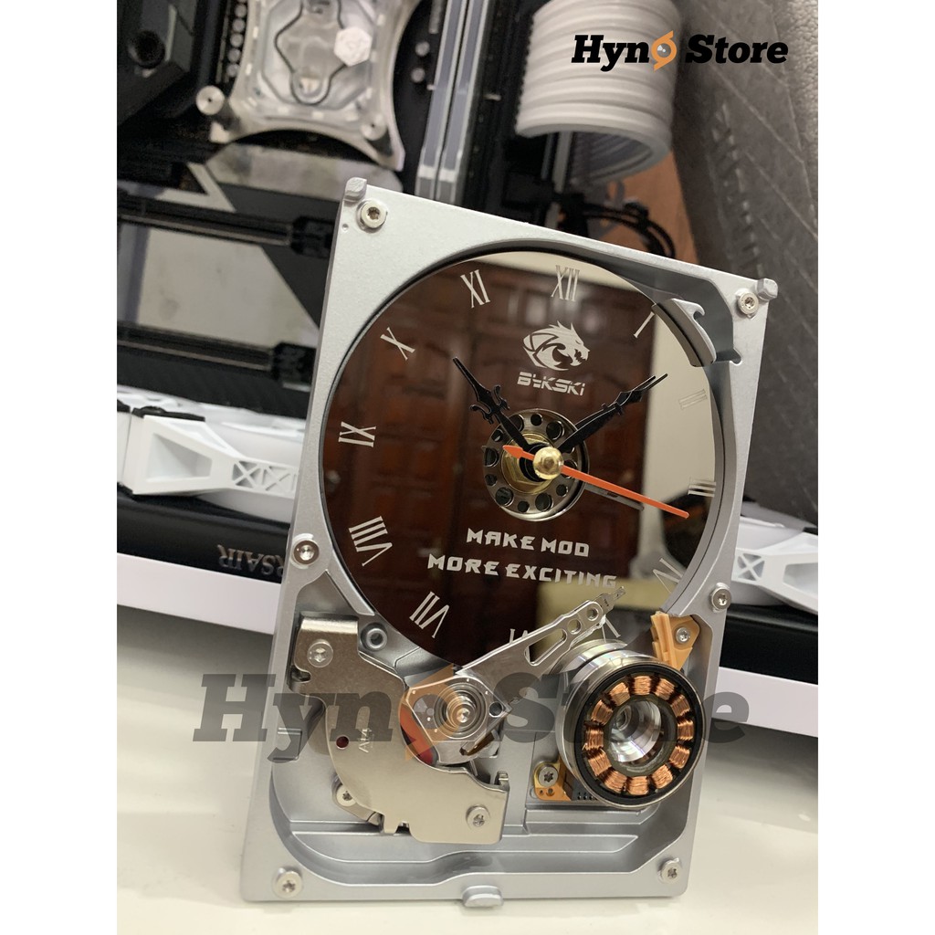 Đồng hồ Bykski handmade làm từ ổ cứng HDD  – Hyno Store