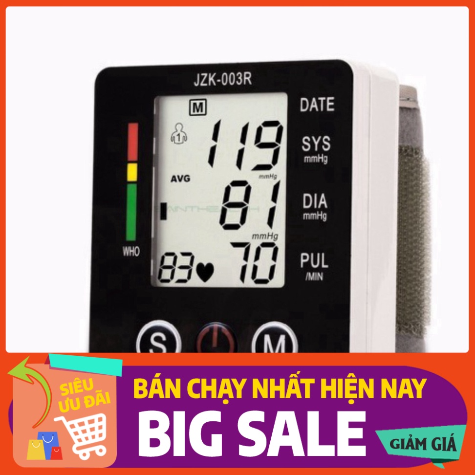 [FREE SHIP] 💥[HÀNG CHÍNH HÃNG]💥Máy đo huyết áp cổ tay Monitor JZK-003R HÀN QUỐC BẢO HÀNH 12 THÁNG 💥SIÊU HOT💥