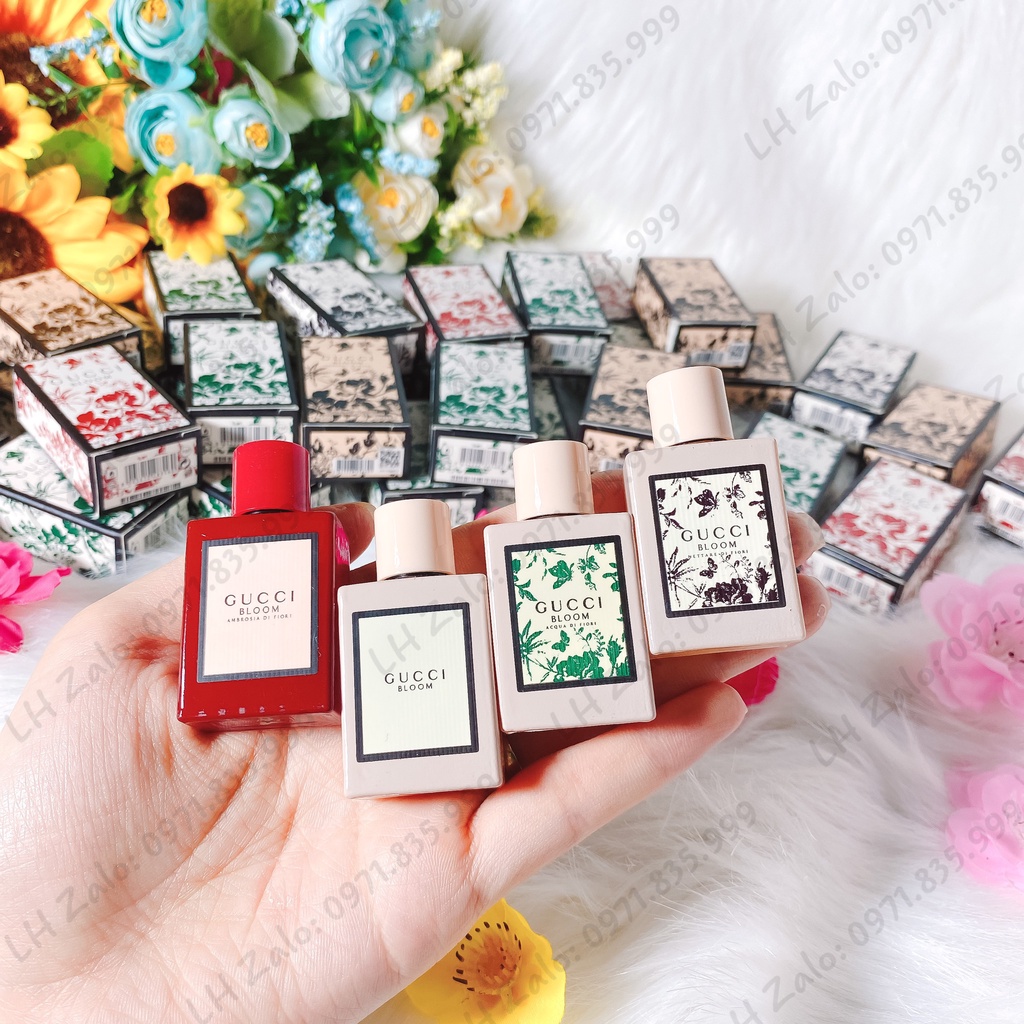 [ Mini Size ] Nước Hoa Gucci Bloom 5ml 30ml, Nước Hoa Mini Nữ hàng chính hãng