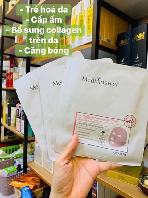 Mặt nạ Thạch MediAnswer Collagen Firming Up Mask- Nâng cơ, chống lão hoá, săn chắc, cấp ẩm và dưỡng trắng da | BigBuy360 - bigbuy360.vn