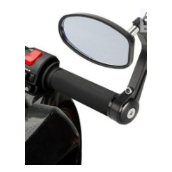 Sale 70% Cặp gù tay lái xe gắn máy có gắn kính chiếu hậu hình tròn đường kính 22mm, Black Giá gốc 337,000 đ - 7F24