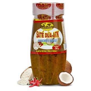 Sa tế dừa A Tuấn Khang hũ 100g - Đặc sản Bến Tre