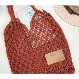 Túi lưới Macrame đi biển