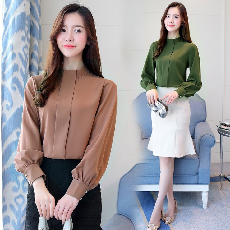 Áo sơ mi nữ kiểu 👄FREESHIP👄 Giảm ngay 50k khi nhập [THOITRANGNU] Thời Trang Nữ Công Sở Thiết Kế Cao Cấp | BigBuy360 - bigbuy360.vn