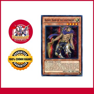 [Thẻ Bài Yugioh Chính Hãng] Raiden Hand Of The Lightsworn