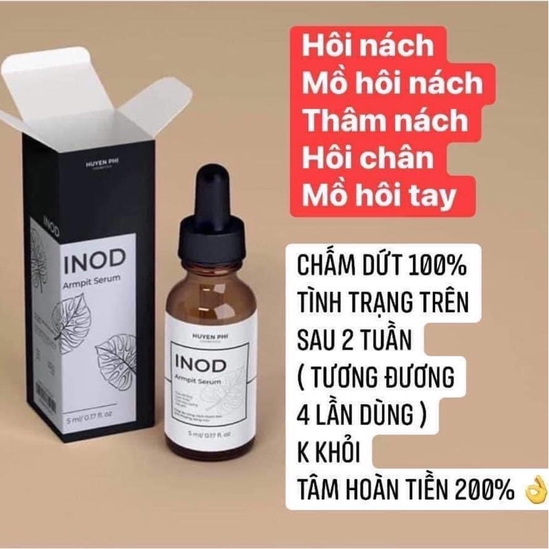 Serum hôi nách Inod Huyền Phi 5ml- Đánh bay hôi nách hôi chân