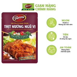 Mã BMBAU50 giảm đến 50K đơn 99K Xốt Gia Vị Hoàn Chỉnh BARONA - Thịt Nướng